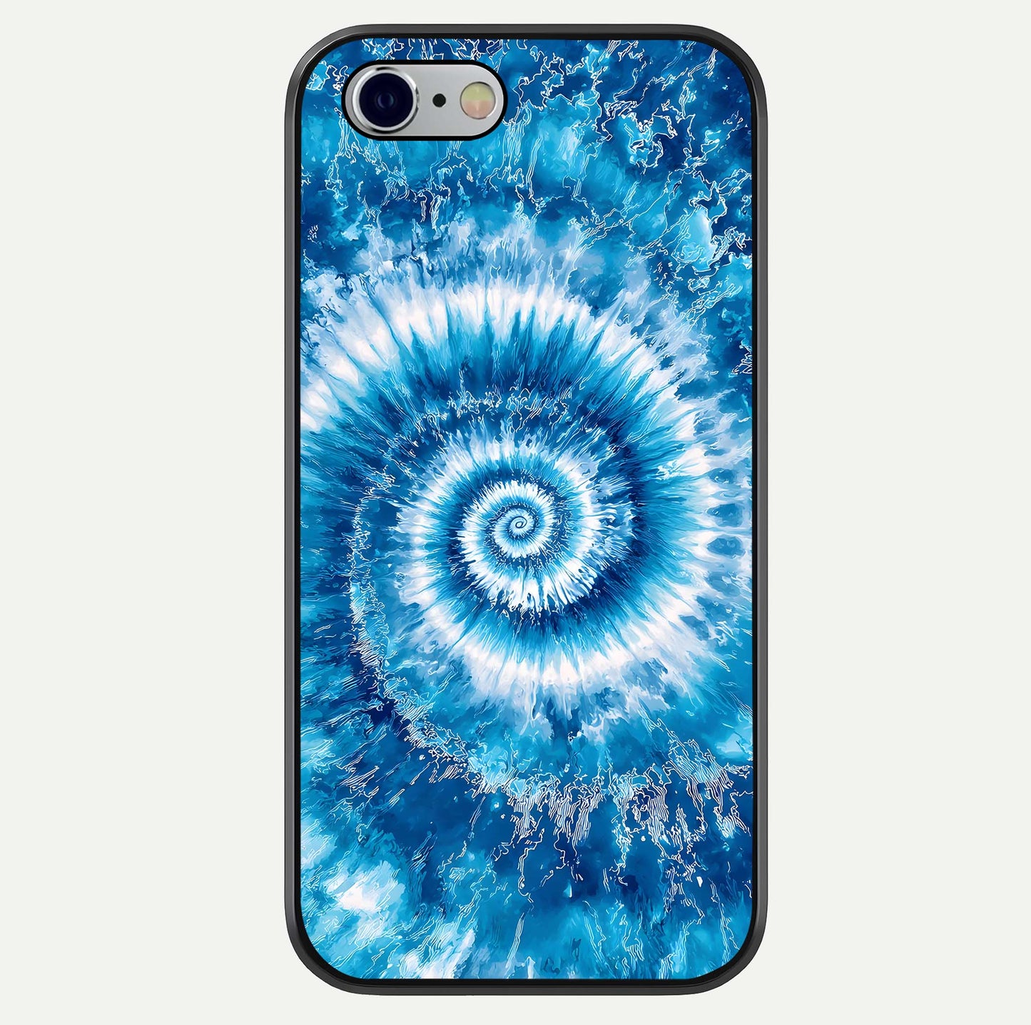 Blue Galaxy Wave Glass Case For iPhone 16 Pro by Custom World