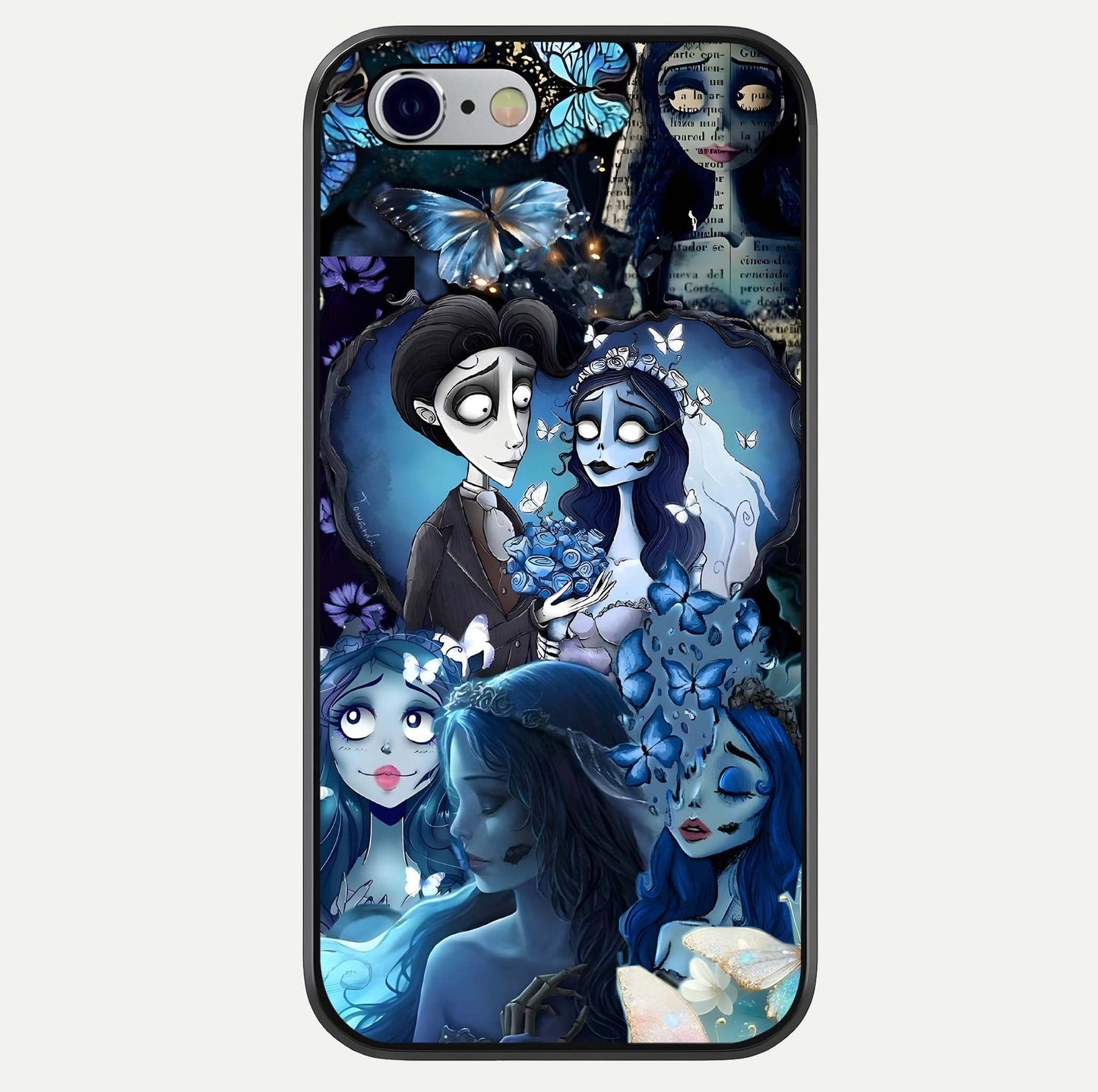 Butterfly Ghost Soul Glass Case For iPhone 16 Pro by Custom World