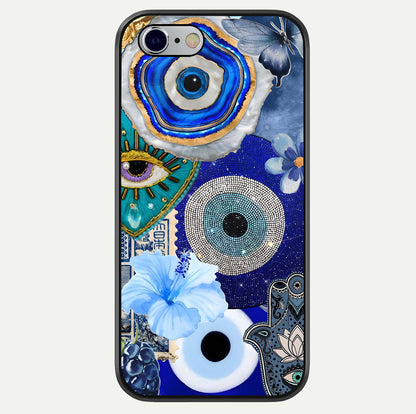 Celestial Celestial Blue Vision Glass Case For iPhone 16 Pro by Custom World