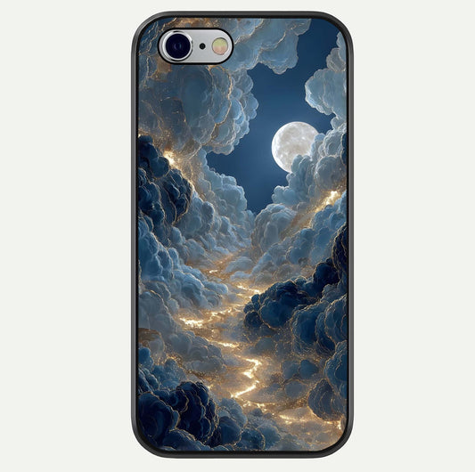 Celestial Cloud Road Glass Case For iPhone 16 Pro by Custom World