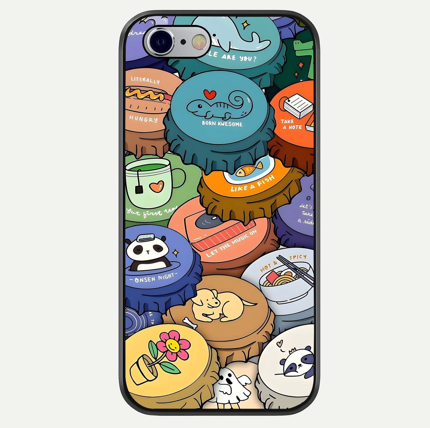 Coins Patterns Glass Case For iPhone 16 Pro by Custom World