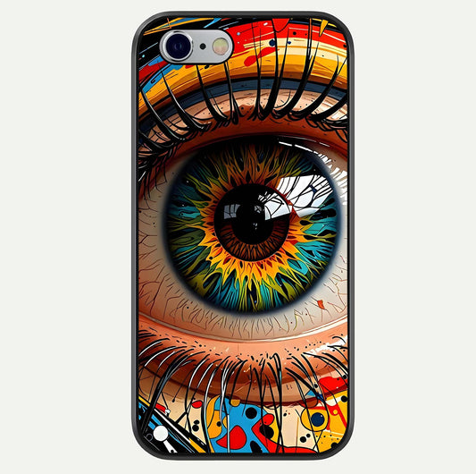Colorful Eye Glass Case For iPhone 16 Pro by Custom World