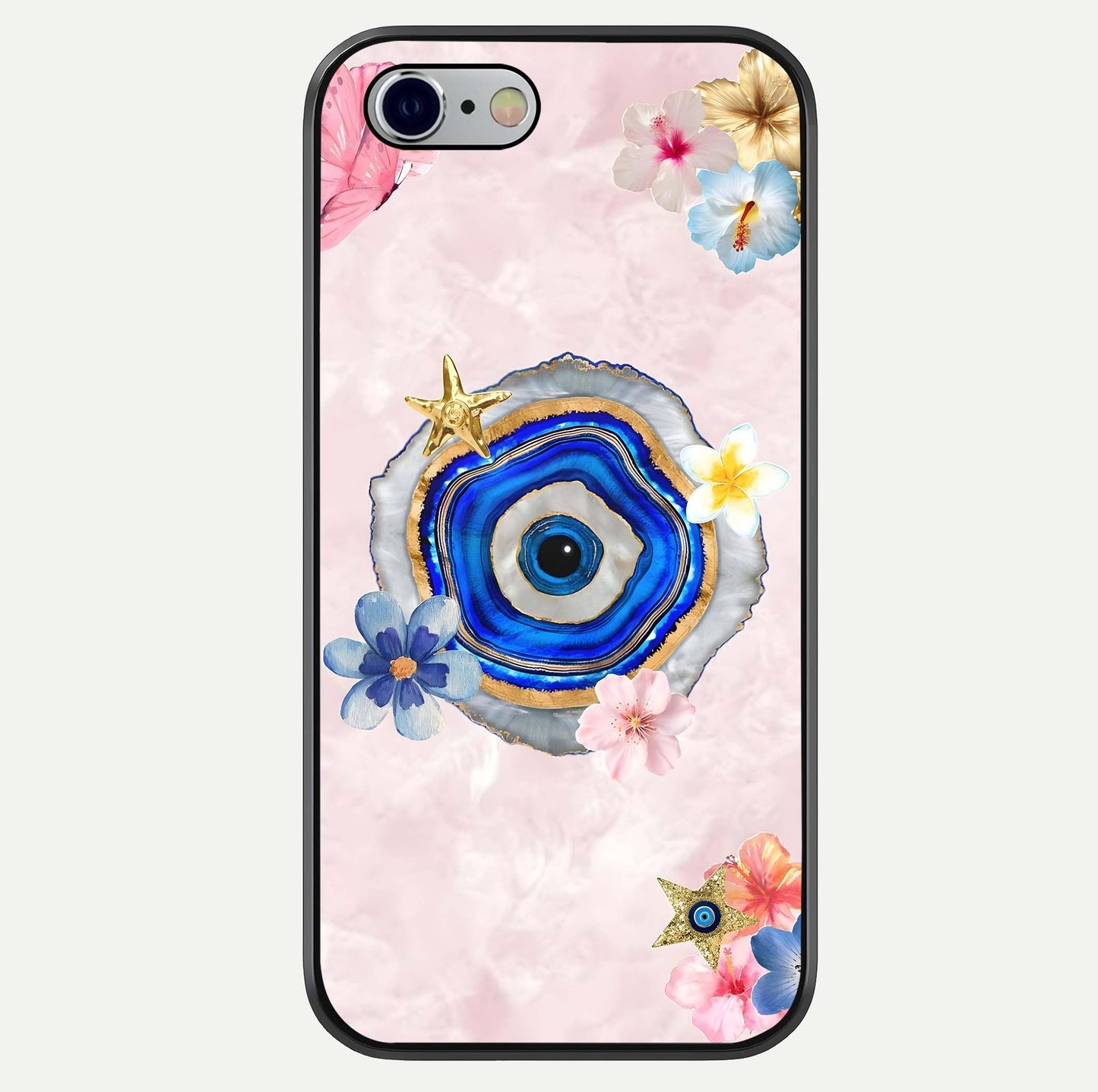 Divine Aura Bloom Glass Case For iPhone 16 Pro by Custom World