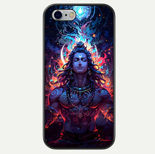 Divine Fire Shiv Glass Case For iPhone 16 Pro by Custom World