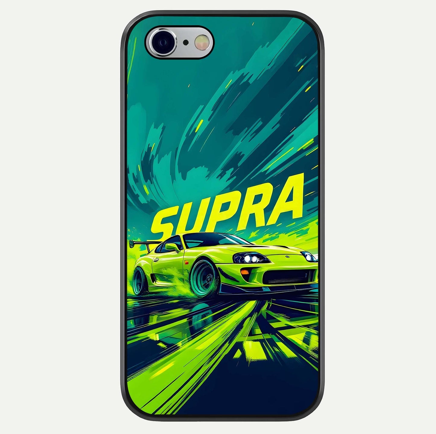 Electric Supra Thunder Glass Case For iPhone 16 Pro by Custom World
