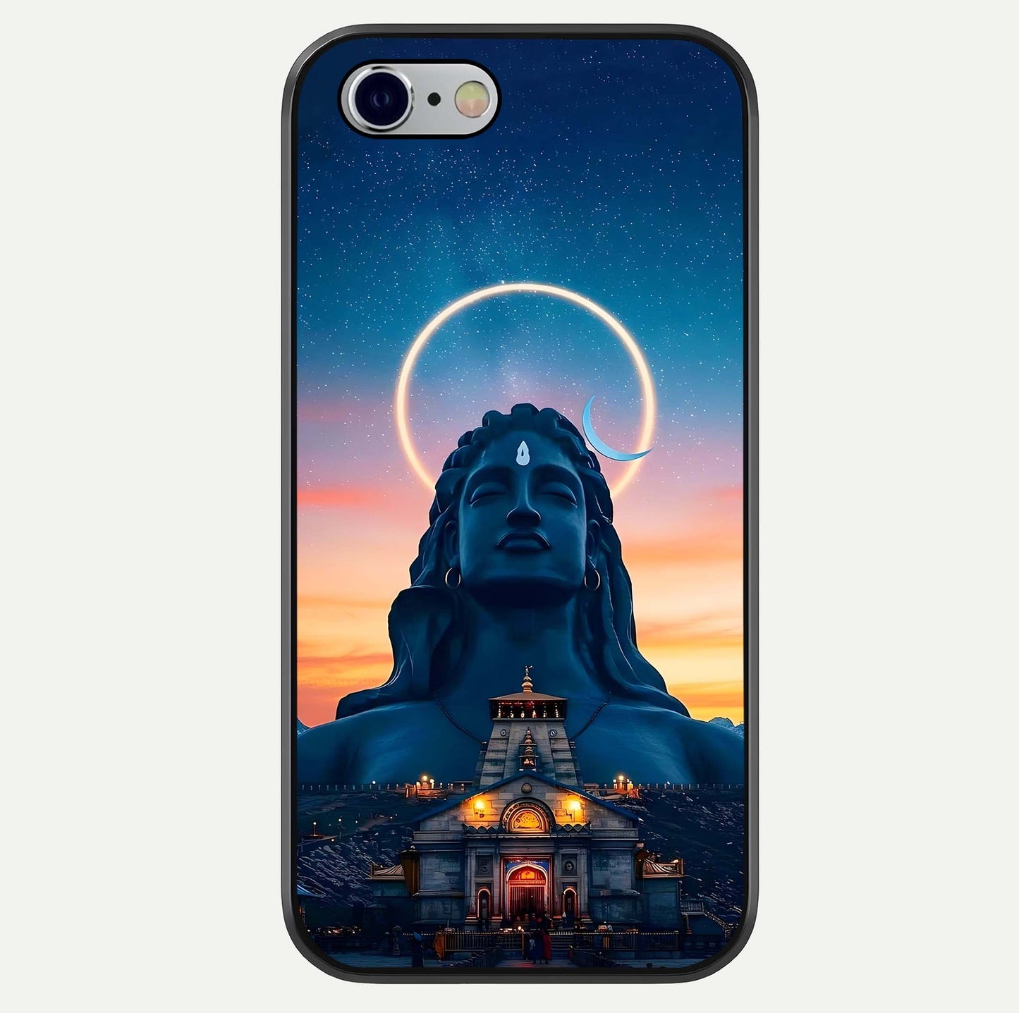 Eternal Shiva Aura Glass Case For iPhone 16 Pro by Custom World