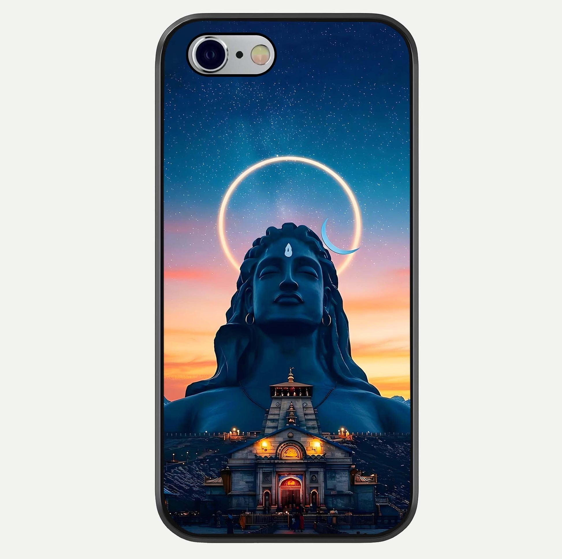 Eternal Shiva Aura Glass Case For iPhone 16 Pro by Custom World