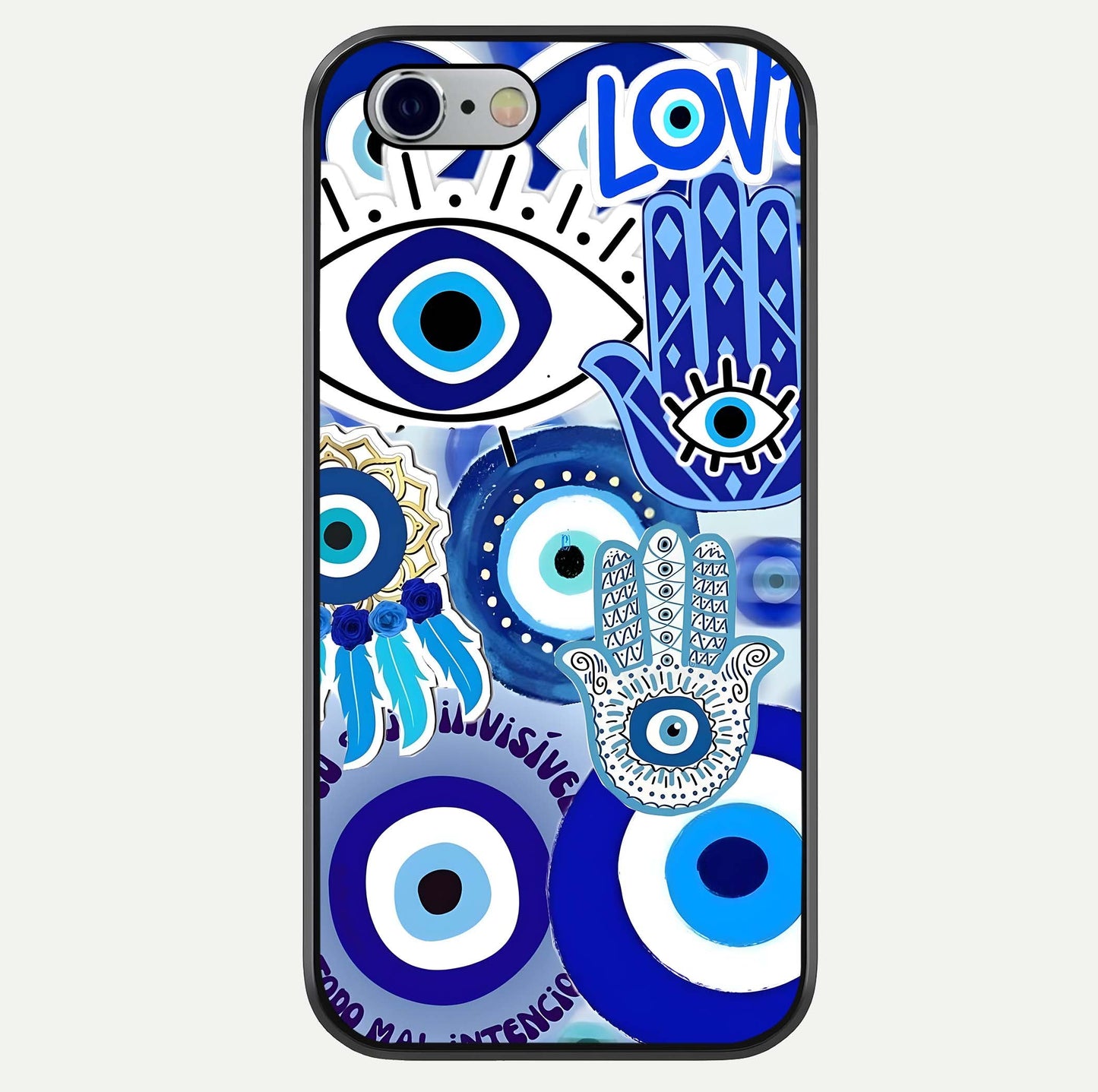 Evil Eyes Dream Glass Case For iPhone 16 Pro by Custom World