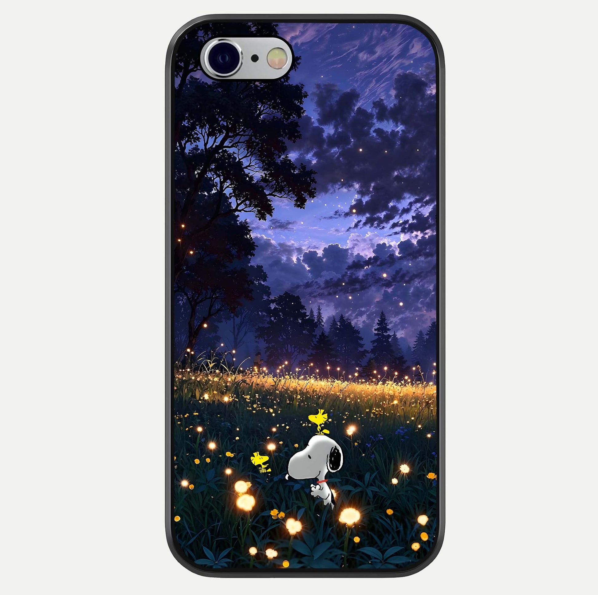 Firefly Meadow Magic Glass Case For iPhone 16 Pro by Custom World