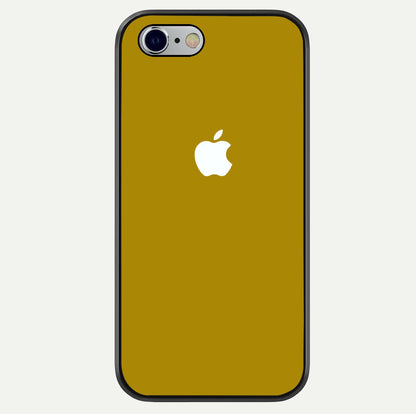 Golden Luxe Aura Glass Case For iPhone 16 Pro by Custom World