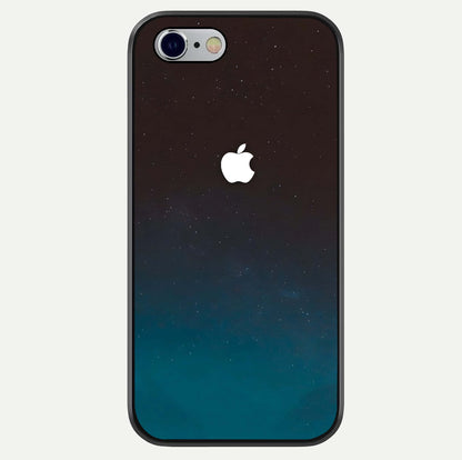 Green Emerald Apple Logo Glass Case For iPhone 16 Pro by Custom World