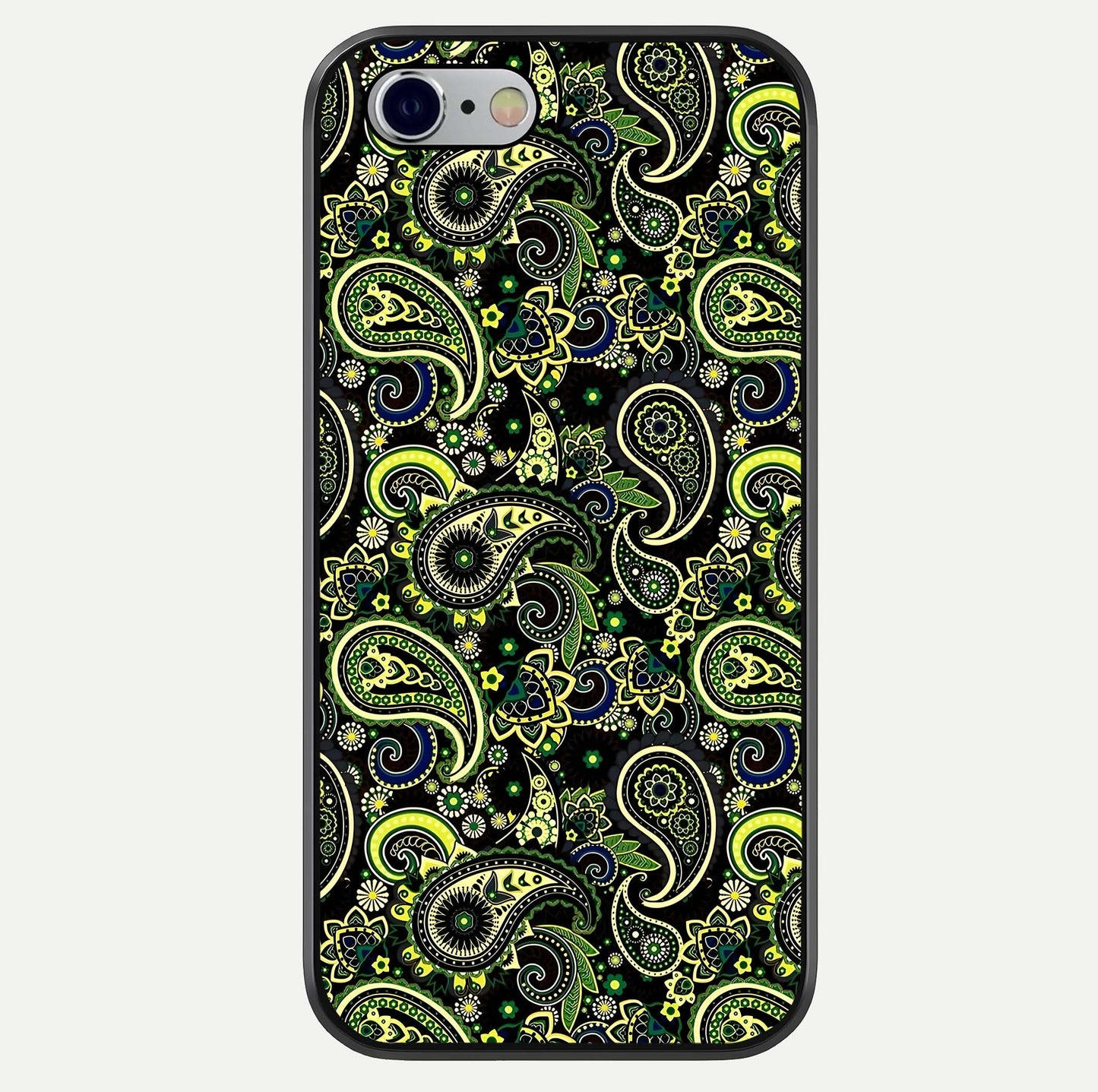 Green Mandala Pattern Glass Case For iPhone 16 Pro by Custom World
