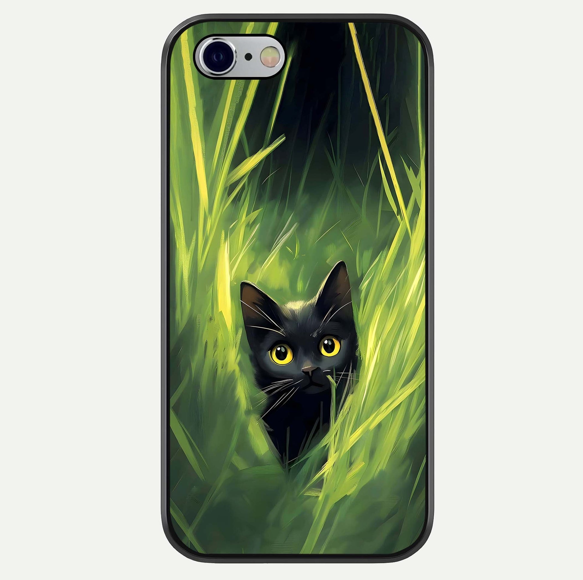 Hidden Cat Whisper Glass Case For iPhone 16 Pro by Custom World