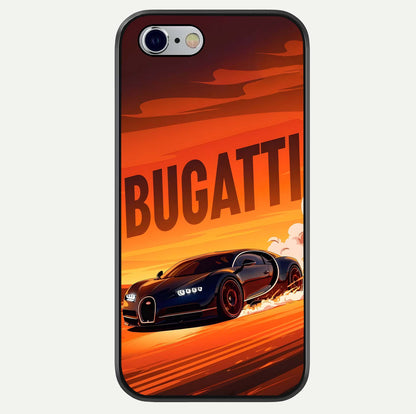 Inferno Bugatti Storm Glass Case For iPhone 16 Pro by Custom World