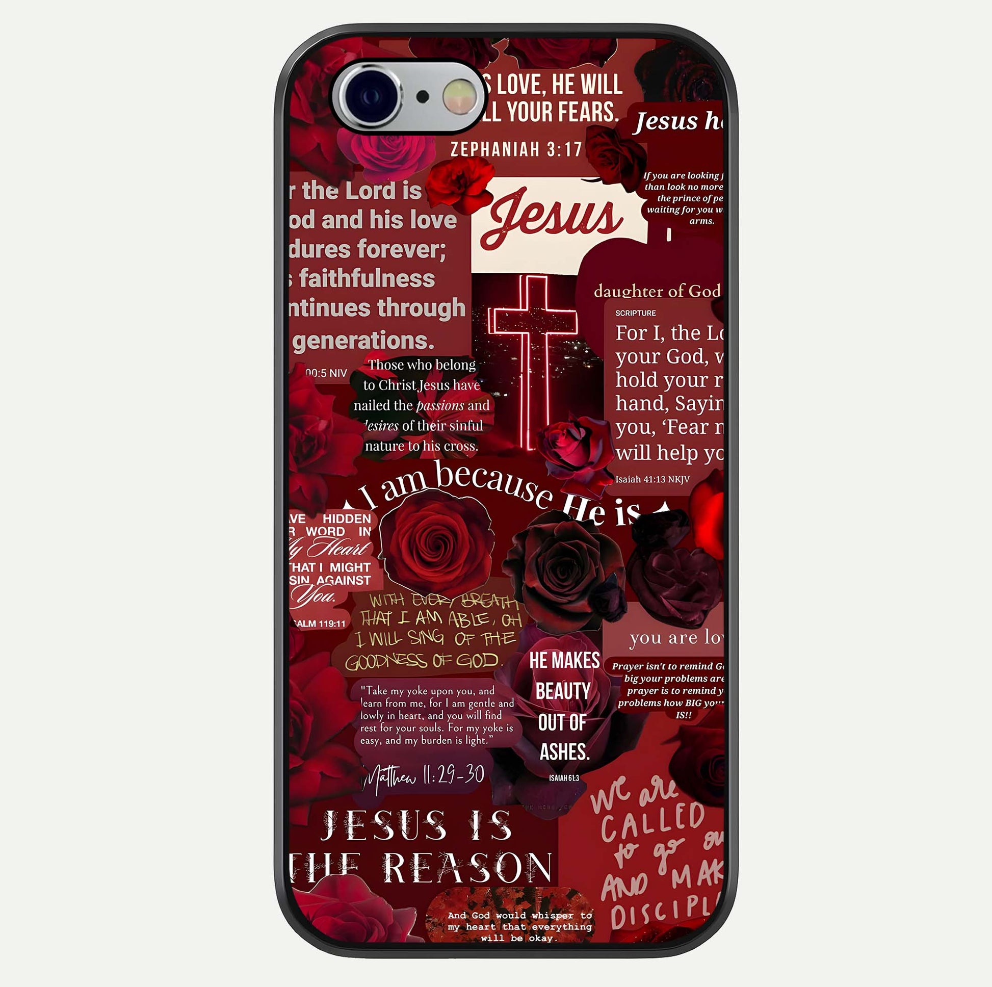 Jesus Love Heals Glass Case For iPhone 16 Pro by Custom World