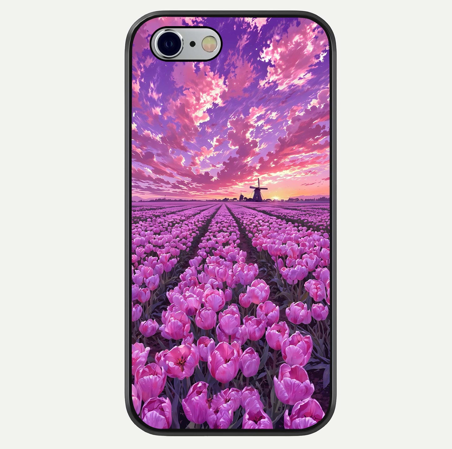 Lavender Dream Skies Glass Case For iPhone 16 Pro by Custom World