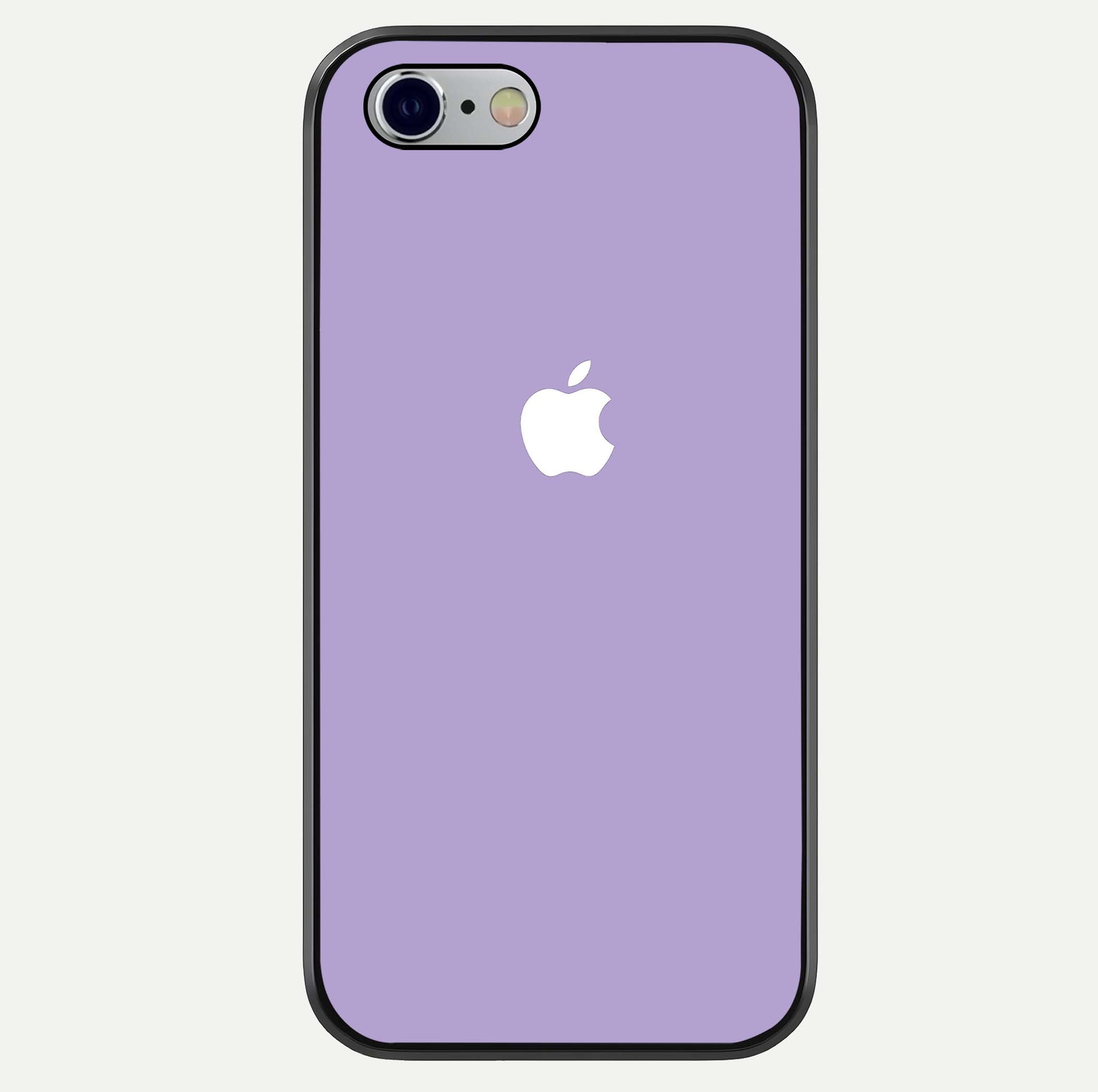 Lavender Soft Minimal Glass Case For iPhone 16 Pro by Custom World