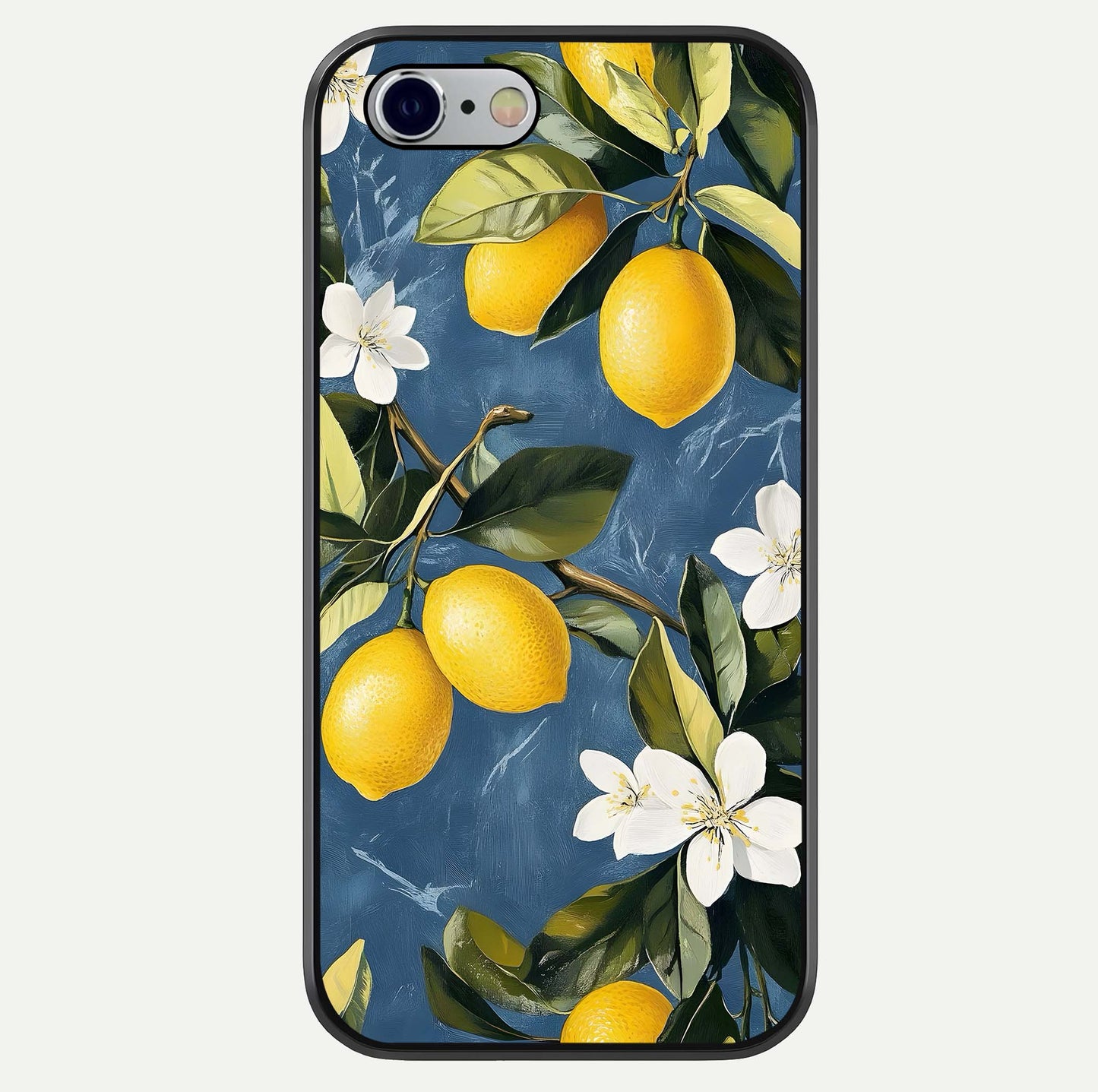 Lemon Dream Garden Glass Case For iPhone 16 Pro by Custom World
