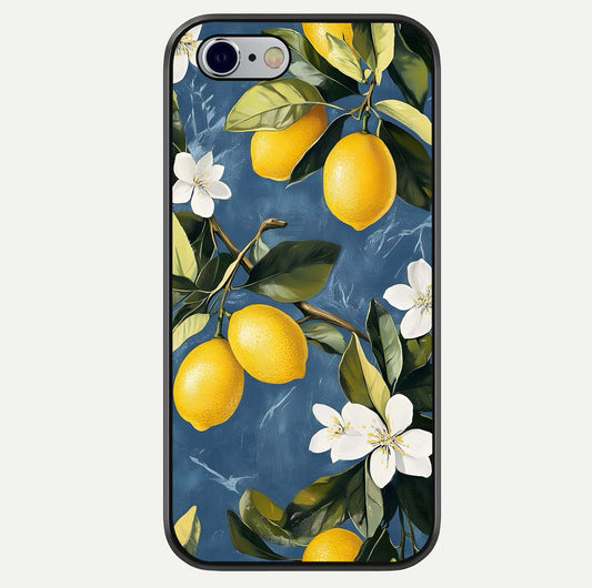 Lemon Dream Garden Glass Case For iPhone 16 Pro by Custom World
