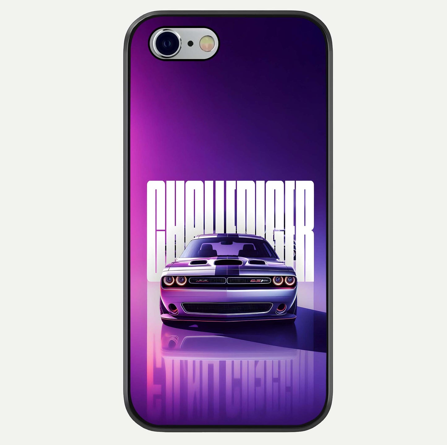 Midnight Muscle Ride Glass Case For iPhone 16 Pro by Custom World