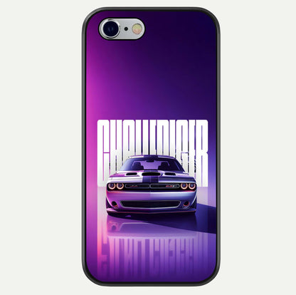 Midnight Muscle Ride Glass Case For iPhone 16 Pro by Custom World