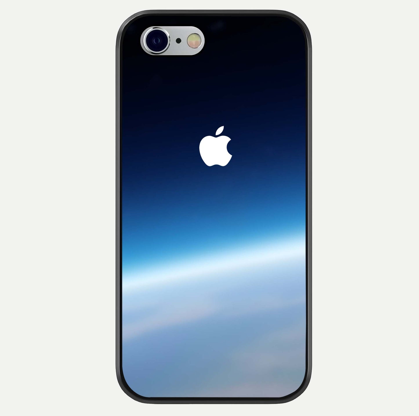 Minimal Apple Sky Glass Case For iPhone 16 Pro by Custom World