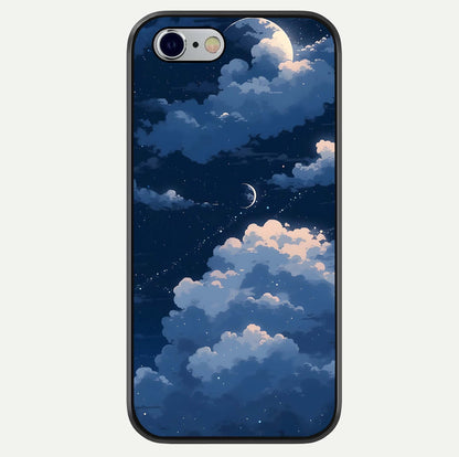 Moon Dream Haze Glass Case For iPhone 16 Pro by Custom World