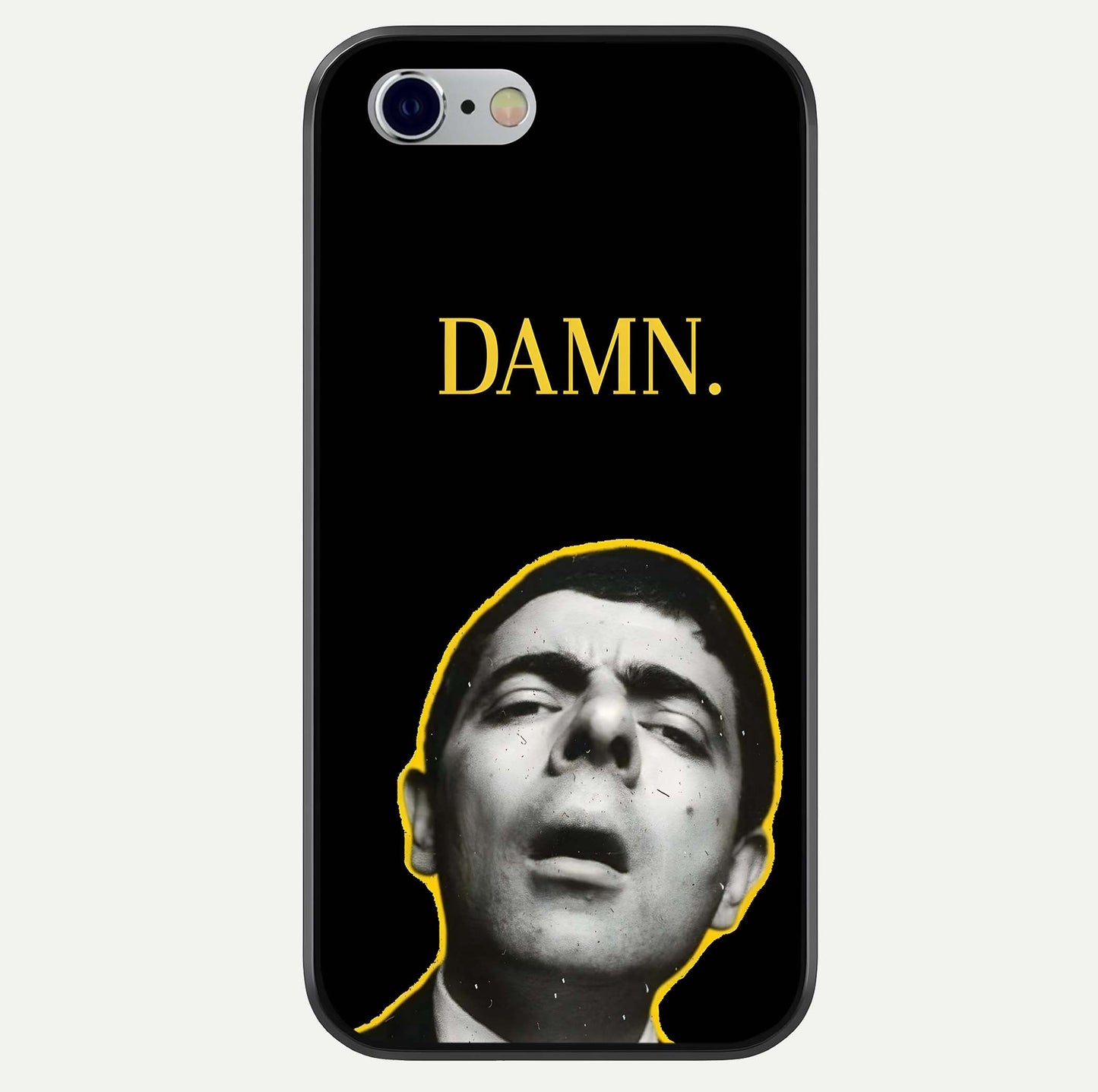 Mr Bean Damn Glass Case For iPhone 16 Pro by Custom World