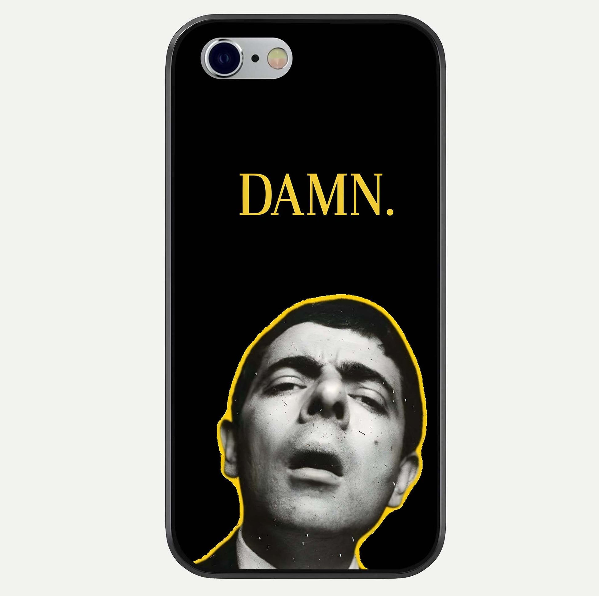 Mr Bean Damn Glass Case For iPhone 16 Pro by Custom World