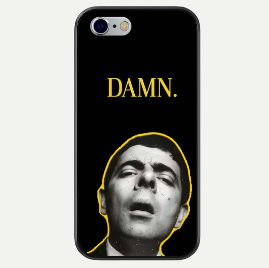 Mr Bean Damn Glass Case For iPhone 16 Pro by Custom World