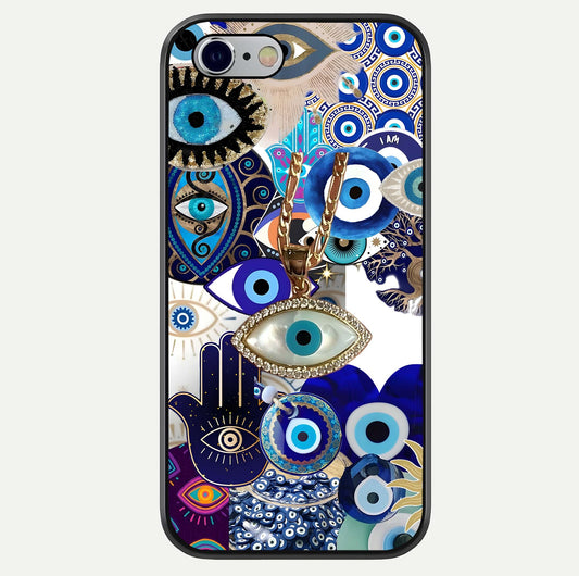 Mystic Charm Eye Glass Case For iPhone 16 Pro by Custom World