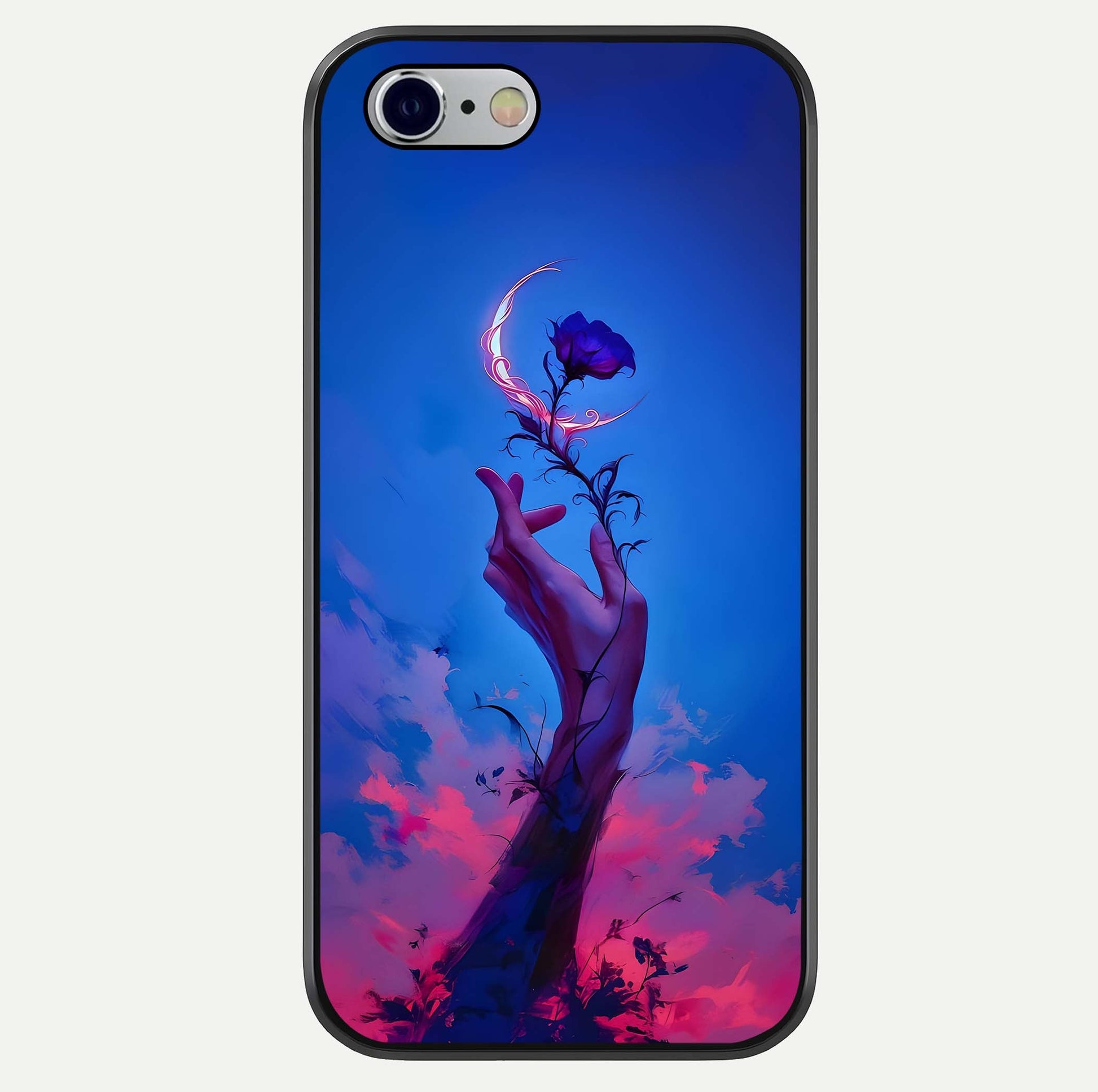 Mystic Hand Glass Case For iPhone 16 Pro by Custom World
