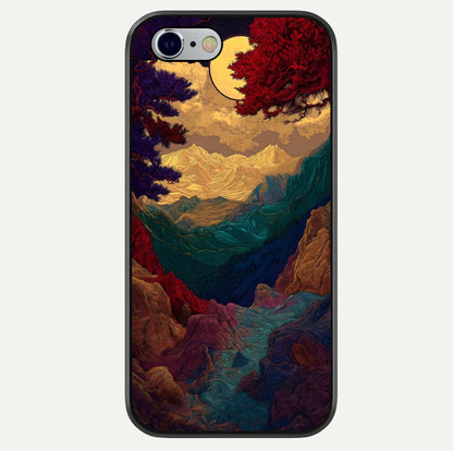 Mystic Valley Light Glass Case For iPhone 16 Pro by Custom World