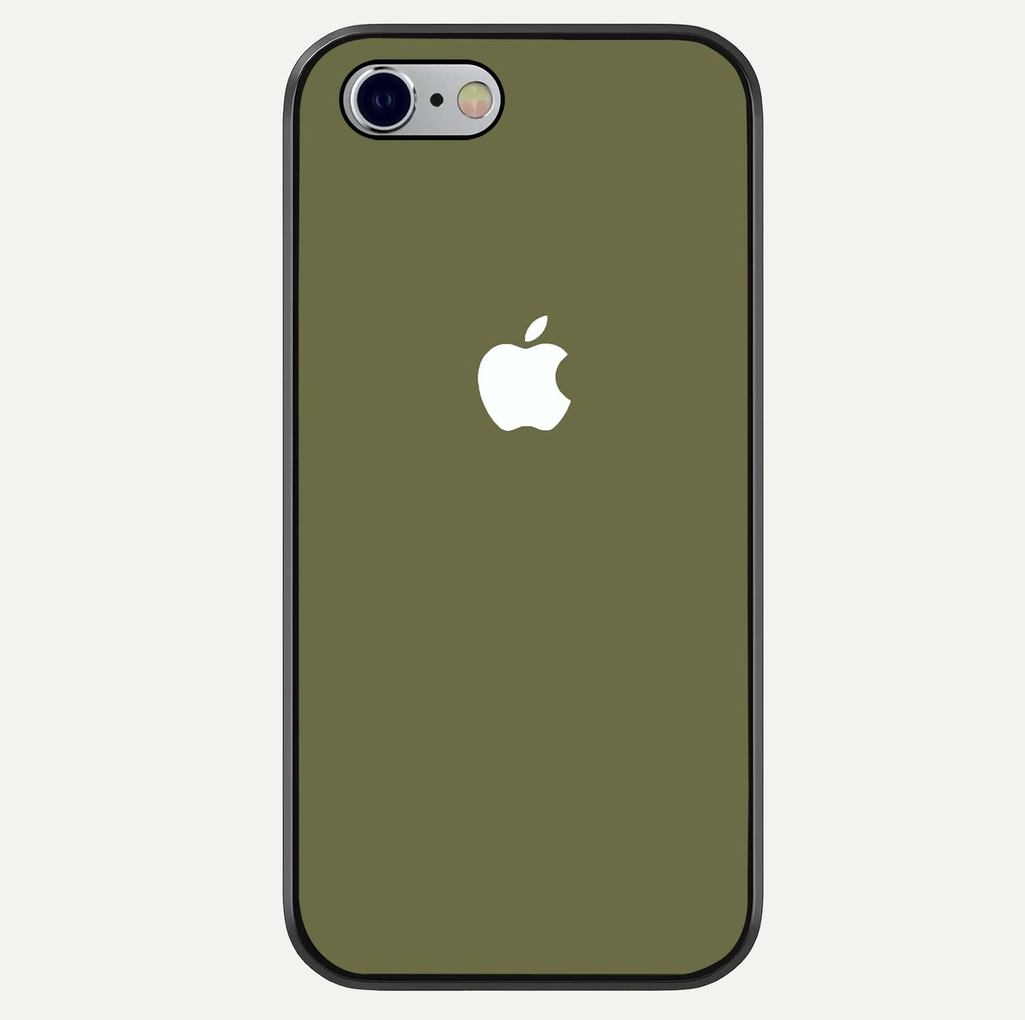 Olive Matte Essence Glass Case For iPhone 16 Pro by Custom World