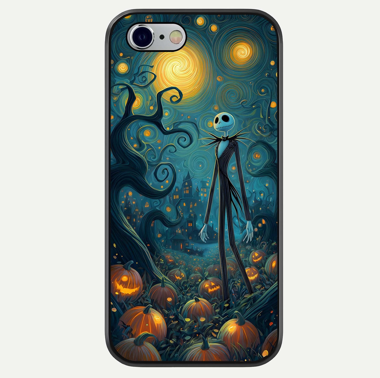 Pumpkin Moonlight Tale Glass Case For iPhone 16 Pro by Custom World
