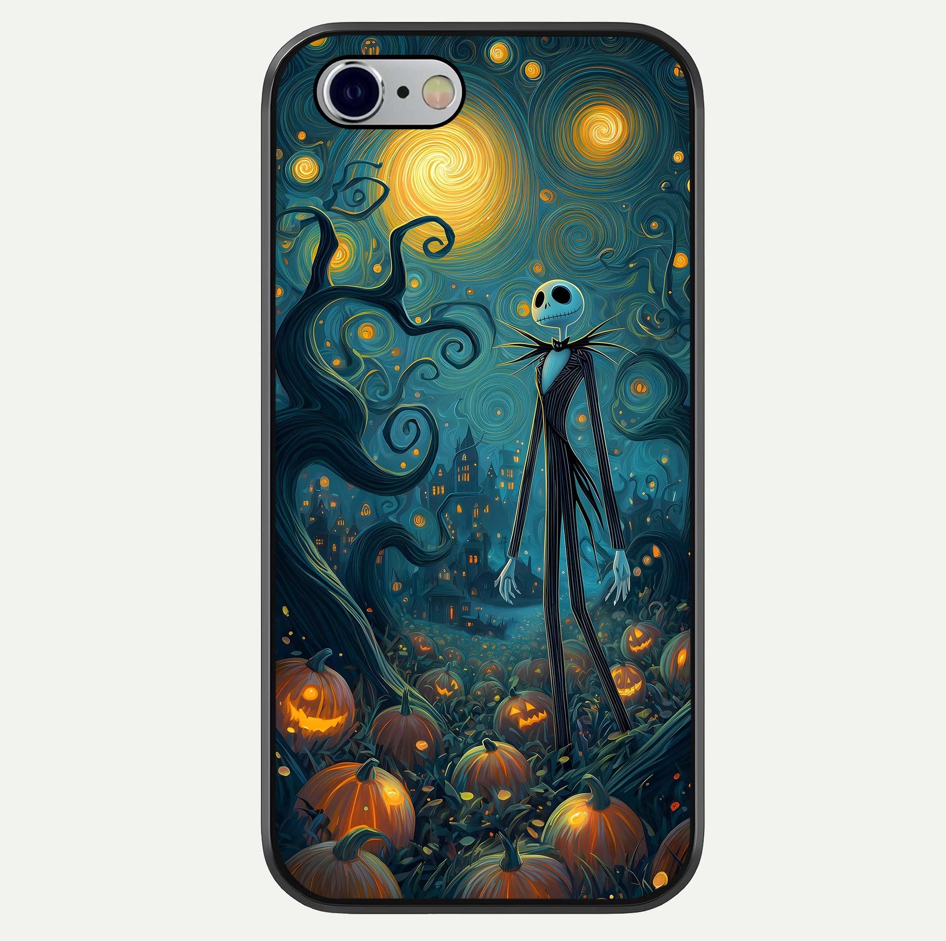 Pumpkin Moonlight Tale Glass Case For iPhone 16 Pro by Custom World