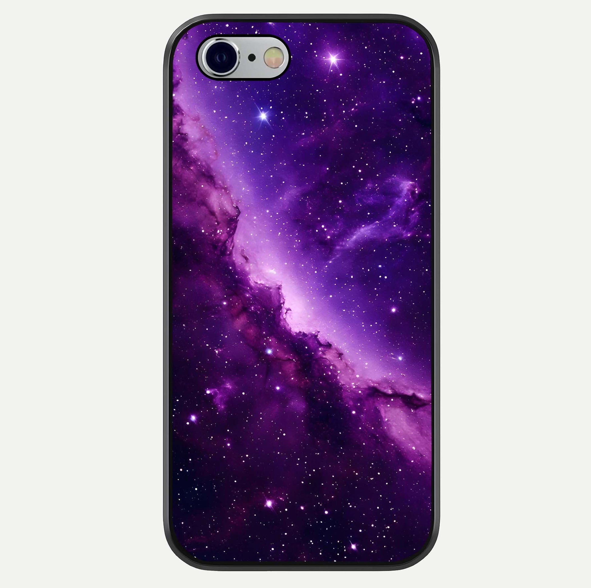 Purple Shade Sky Glass Case For iPhone 16 Pro by Custom World