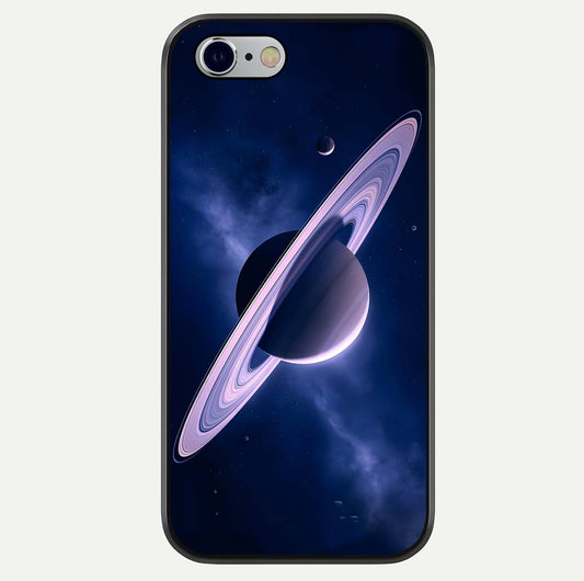 Saturn Ring Mystique Glass Case For iPhone 16 Pro by Custom World