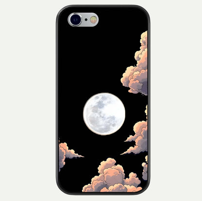 Shade Cloud Moon Glass Case For iPhone 16 Pro by Custom World