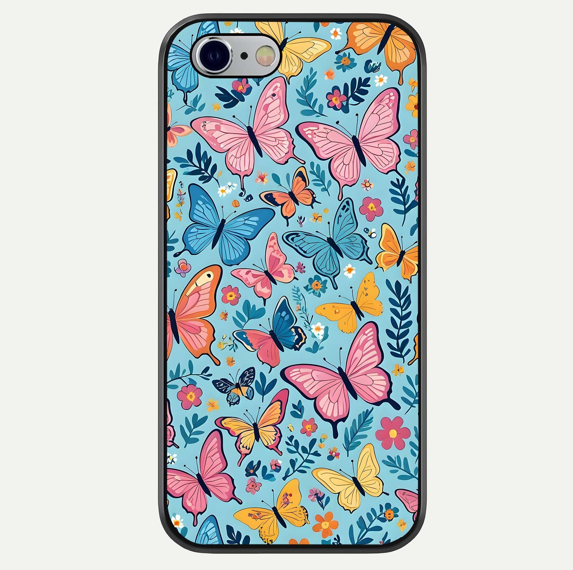 Spring Wing Garden Glass Case For iPhone 16 Pro by Custom World