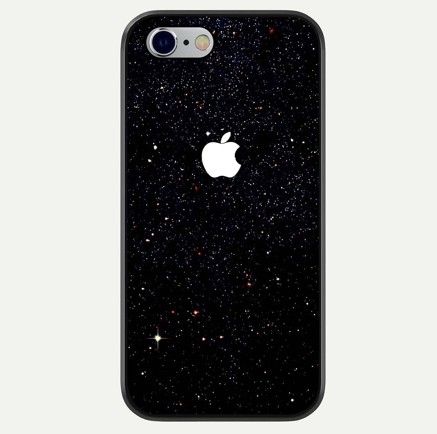 Starry Apple Galaxy Glass Case For iPhone 16 Pro by Custom World