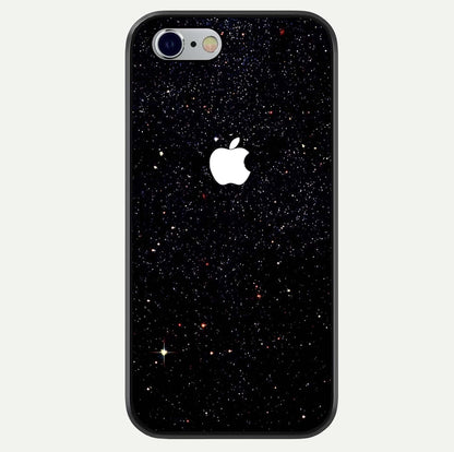 Starry Apple Galaxy Glass Case For iPhone 16 Pro by Custom World