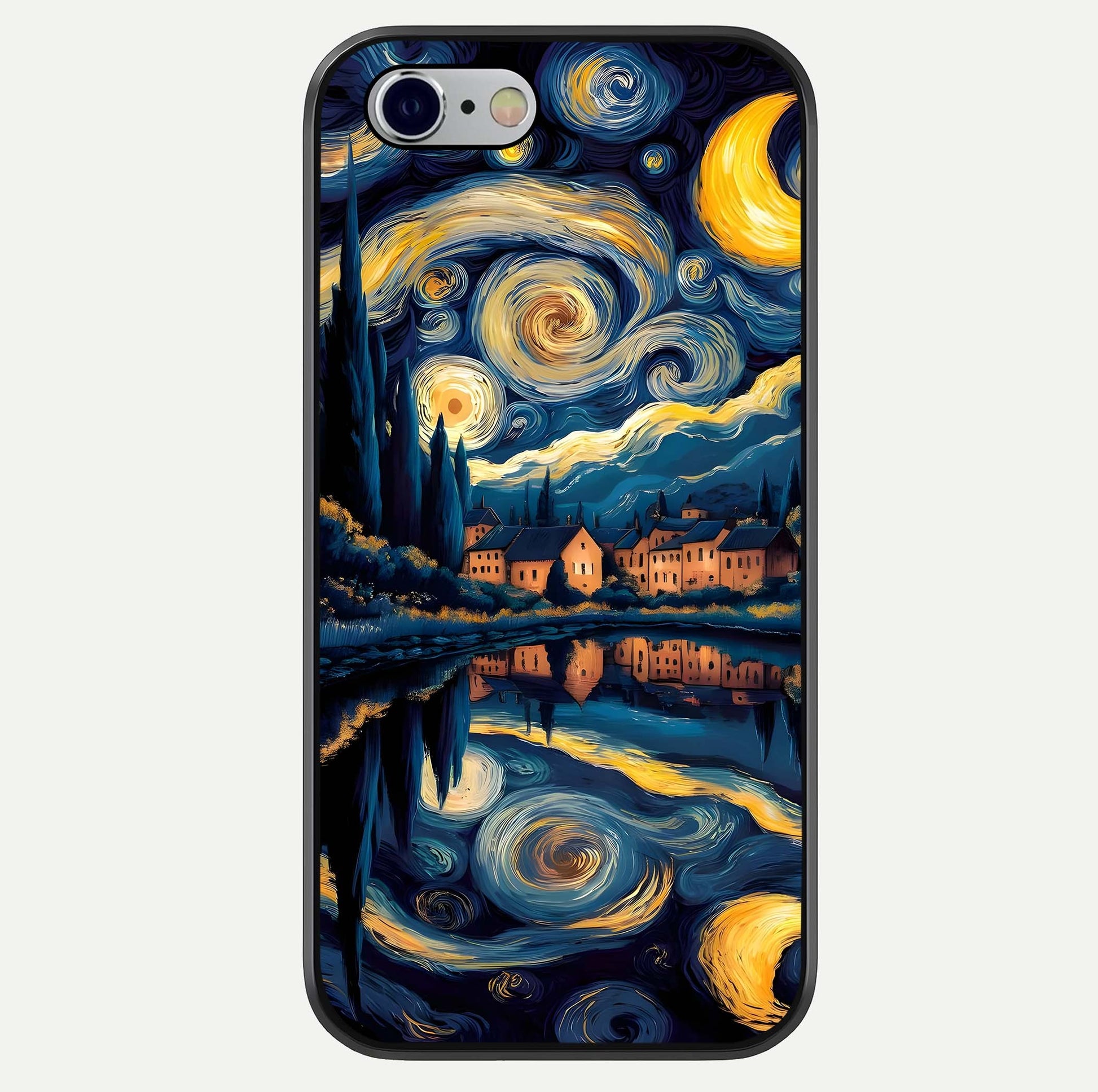 Starry Sky Serenity Glass Case For iPhone 16 Pro by Custom World