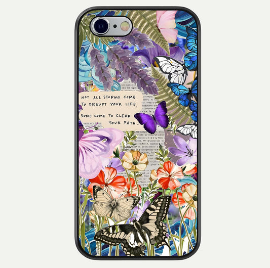 Storm Path Bloom Glass Case For iPhone 16 Pro by Custom World