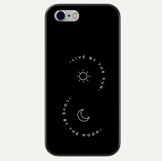 Sun Moon Balance Glass Case For iPhone 16 Pro by Custom World