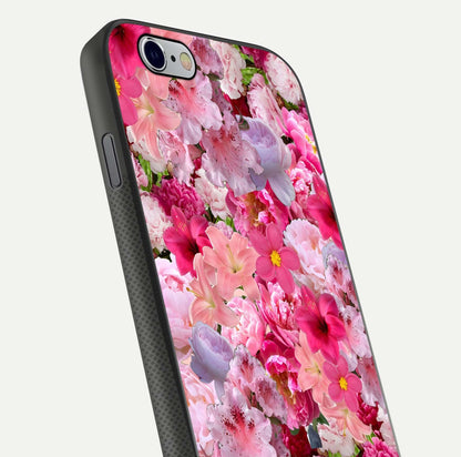 Bloom Crush Fantasy Glass Case for iPhone 16 Pro close-up image showing color gradient and petal detailing