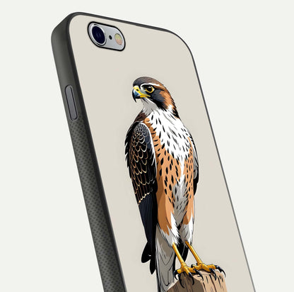 Clever Eagle Glass Case for iPhone 16 Pro close-up highlighting eagle detail and HD reflection