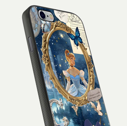 Midnight Queen Glass Case for iPhone 16 Pro close-up angled shot featuring crown motif and gloss reflection