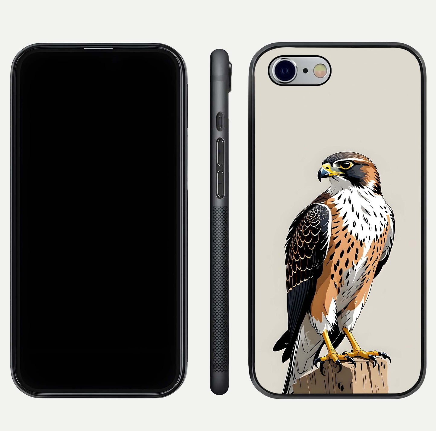 Clever Eagle Glass Case for iPhone 16 Pro dual-view layout showing design symmetry and smooth finish