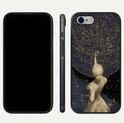 Taylor Swift Girl Glass Case for iPhone 16 Pro front & back layout showing clean edge and vivid print